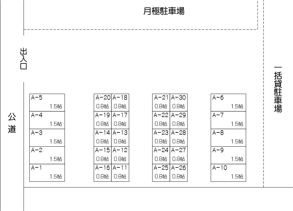 戸田店の配置図