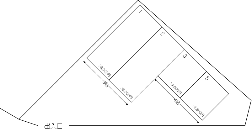 草加原町店の配置図